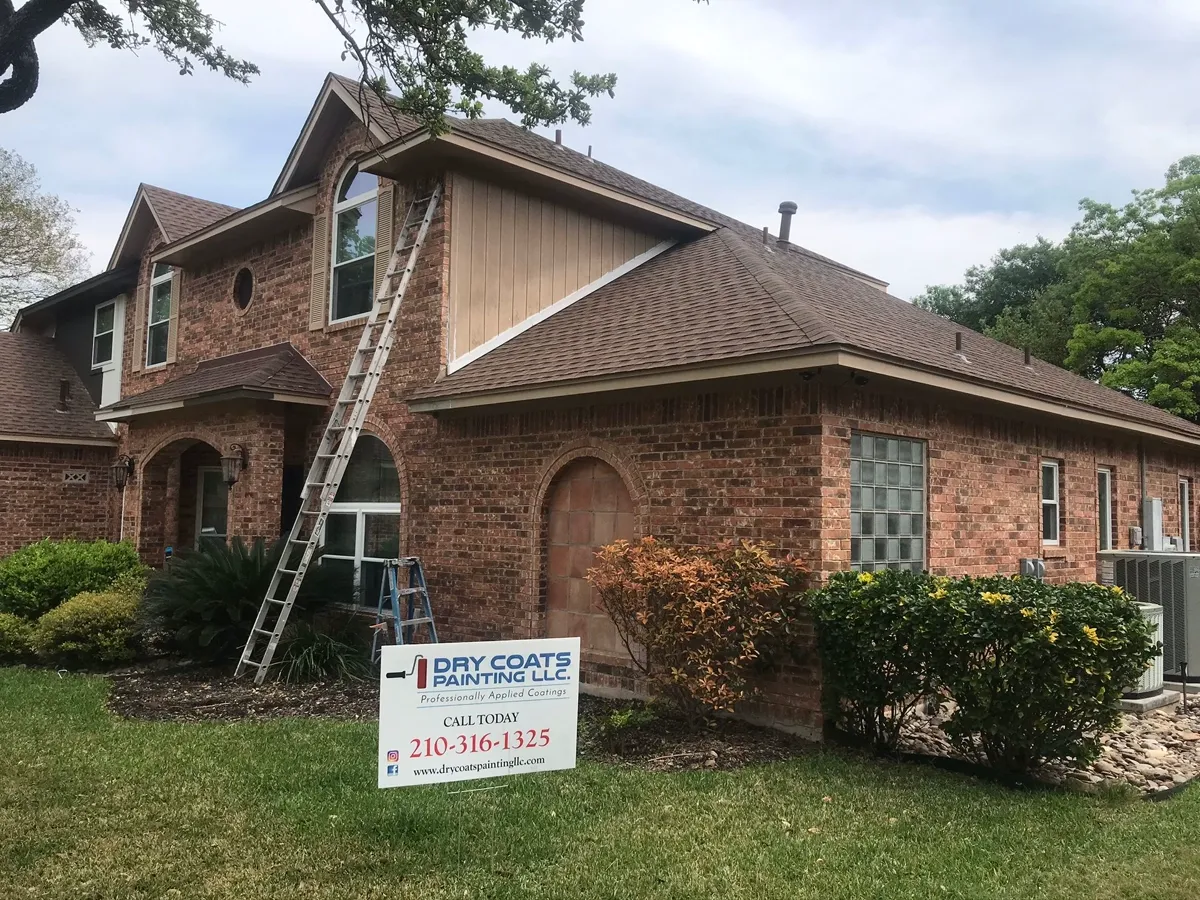 Residential house painting San Antonio TX - exterior home painting services